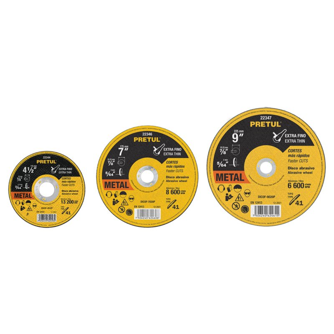 DISCO CORTE FINO PARA METAL